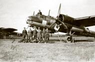 Asisbiz Dornier Do 17E KG77 crew photo at the dispersal area eBay 01