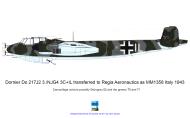 Asisbiz Dornier Do 217J2 3.NJG4 3C+IL transferred to Regia Aeronautica as MM1358 Italy 1943 0A