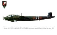 Asisbiz Dornier Do 217N1 11.NJG4 3C+DV with FuG202 Lichtenstein based in Mainz Finthen Germany 1943 0A