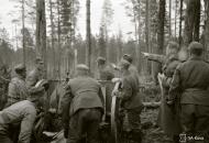 Asisbiz Finnish artillery supporting troops advance around Rukajarvi 24th May 1942 88964