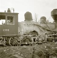Asisbiz Finnish rail supplies destroyed by a Soviet air raid on the Kemi railway yard 10th Oct 1941 165388