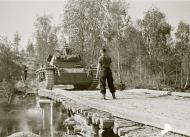 Asisbiz German Panzer II tanks moving to the front lines Vasonvaara 1st Jul 1941 23131
