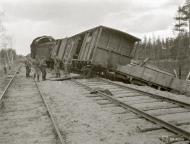 Asisbiz Soviet train halted at Gavrilovo was part of the Saint Petersburg Vyborg railroad 29th Aug 1941 110986