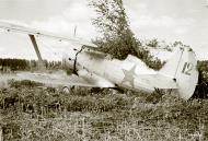 Asisbiz Soviet Polikarpov I 153 Red 12 captured and used by the FAF as VH101 25th Jun 1941 20618