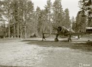 Asisbiz Fokker D XXI FAF LeLv12 FR98 at Nurmoila 24th Apr 1942 01