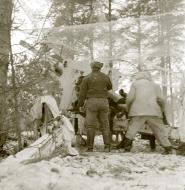 Asisbiz Finnish artillery firing on Soviet positions around Vyborg Winter War 4th Mar 1940 5399