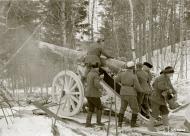 Asisbiz Finnish heavy artillery firing on Soviet positions in the Impilahti area Winter War 1st Feb 1940 3923