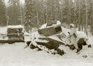 Asisbiz Soviet army column destroyed 4km north of Lemeti area Winter War 22nd Jan 1940 3545