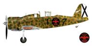 Asisbiz Fiat G50 Freccia Aviacion Nacional 27 Gruppo de Caza 7 MM3582 Sevilla Tablada Spain Feb 1943 0A