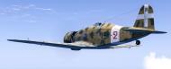 Asisbiz COD asisbiz Fiat G50 Freccia RA 151 Squadriglia 151 2 MM6385 over Libya V02