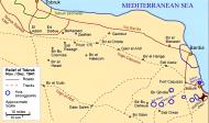 Asisbiz Map showig the Western Desert Battle Area Operation Crusader Relief of Tobruk 1941 0C