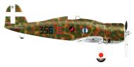 Asisbiz Fiat G50 Freccia 51 Stormo CT 21 Gruppo 356 Squadriglia 356 8 Capodichino Naples Jun 1940 0A