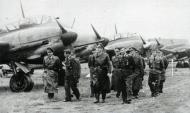 Asisbiz Aircrew General der Jagdflieger Adolf Galland inspects Ekdo 25 Achmer 1943 03