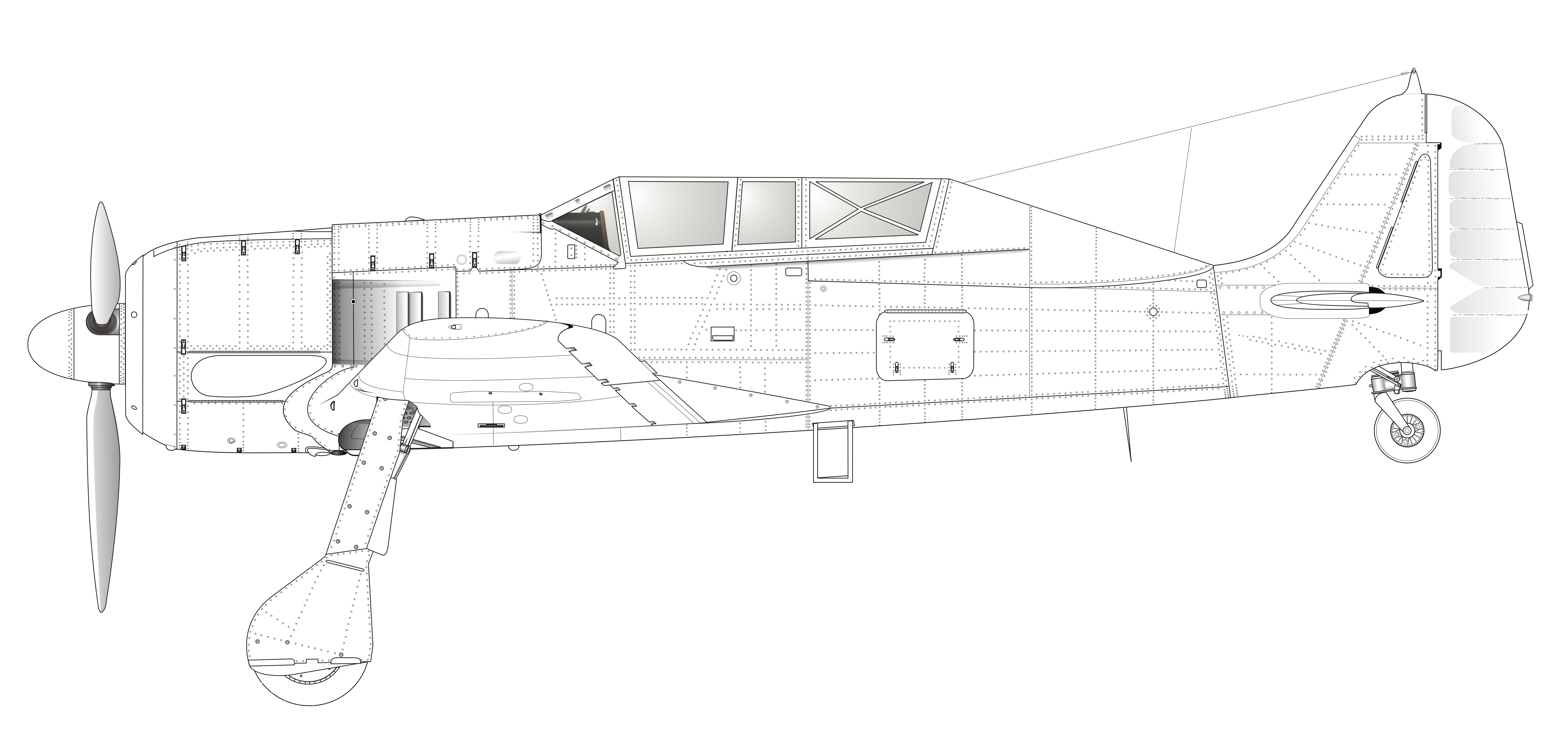 Asisbiz Focke Wulf Fw 190S5 Side View By B Huber Wikipedia Nov 2012 0A