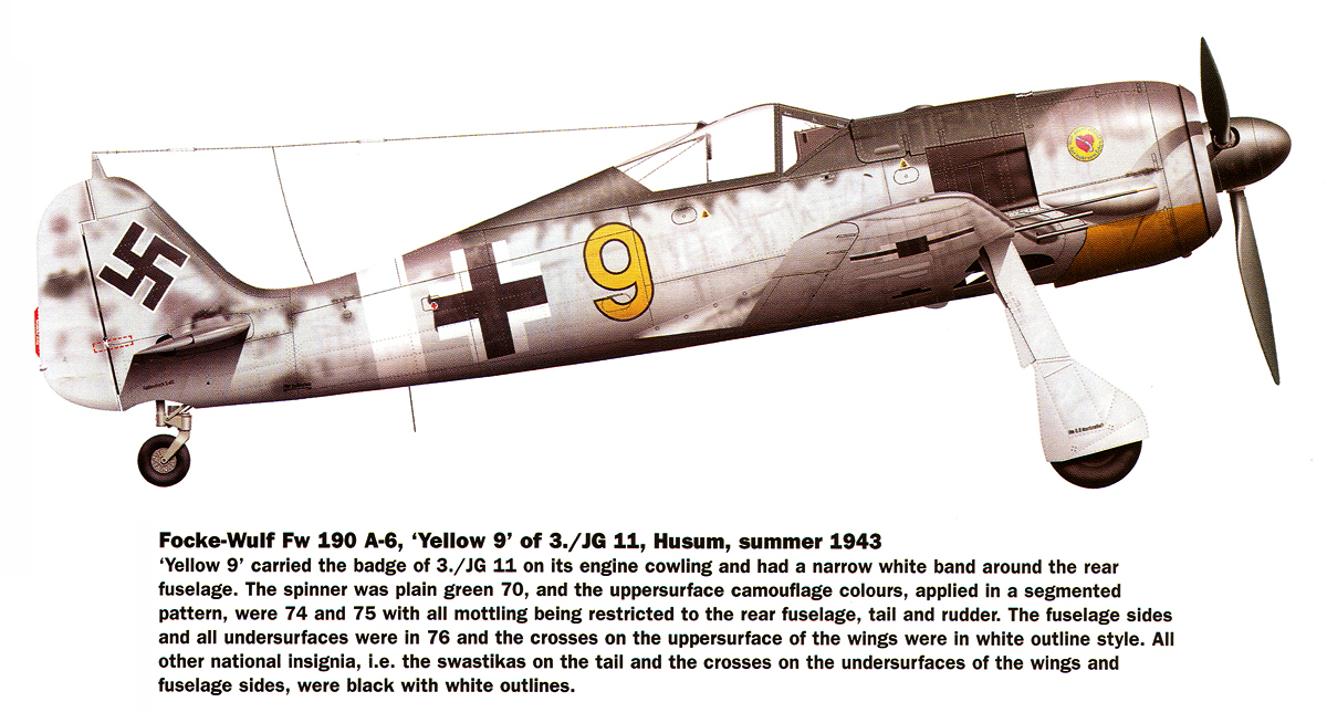 Asisbiz Focke Wulf Fw 190a6 3 Jg11 Yellow 9 Husum 1943 0a
