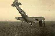 Asisbiz Focke Wulf Fw 190A 6.JG26 Brown 5 landing mishap Wevelgem Belgium ebay 1944 01