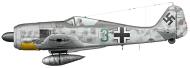 Asisbiz Focke Wulf Fw 190A6 Stab II.JG300 Green 3 WNr 550453 Freidrich Karl Muller Rheine 1943 0A