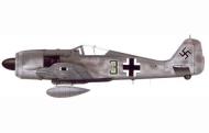 Asisbiz Focke Wulf Fw 190A6 Stab II.JG300 Green 3 WNr 550453 Freidrich Karl Muller Rheine 1943 0B