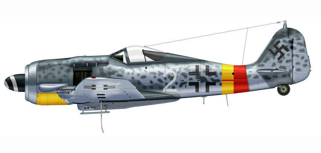 Asisbiz Focke Wulf Fw 190a8 5 Jg301 White 2 Wnr 206085 Germany 1945 0a