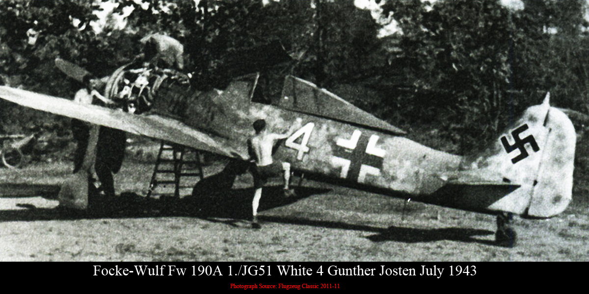 Asisbiz Focke Wulf Fw 190a 1 Jg51 White 4 Gunther Josten July 1943 01