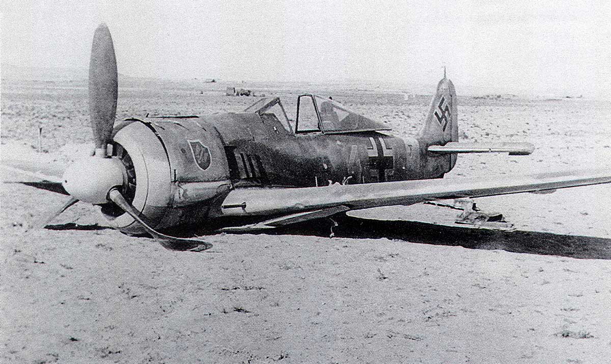 Asisbiz Focke Wulf Fw 190a Iii Skg10 Yellow 4 Seif Wnr 2317 Crash