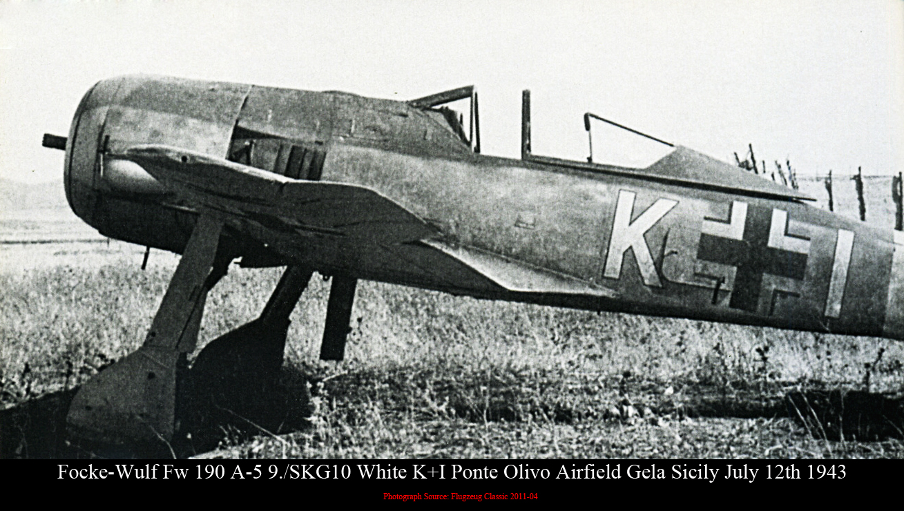 Asisbiz Focke Wulf Fw 190a5 9 Skg10 White K Wnr 1229 Ponte Olivo