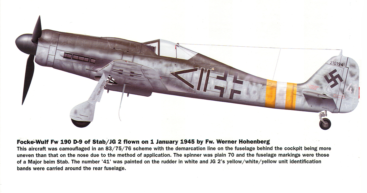 Focke Wulf 190 Profiles