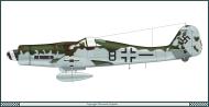 Asisbiz Focke Wulf Fw 190D9 5.JG3 Black 8 and bar by Clavework 0A