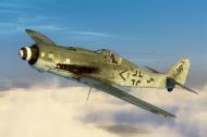 Asisbiz Focke Wulf Fw 190D9 Stab JG3 Chevron Black 1 WNr 601088 graphic rendition BOS 04