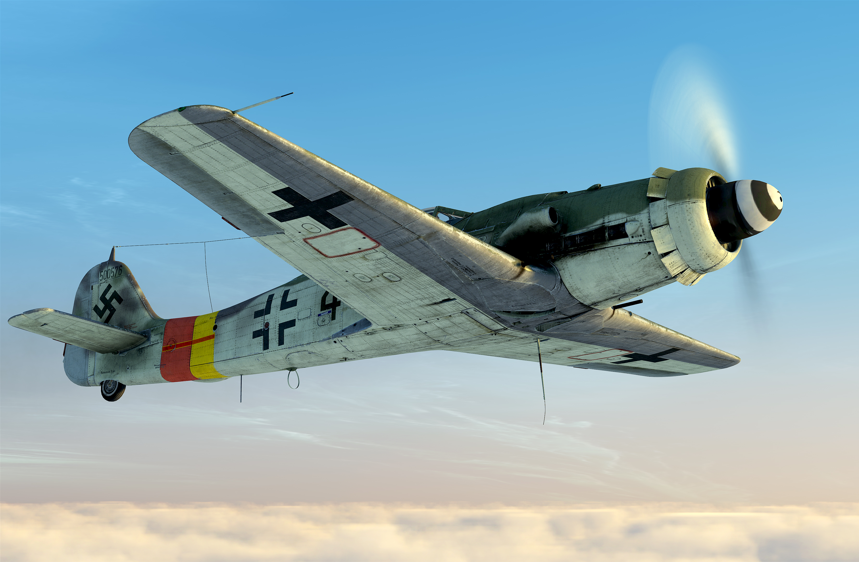 Asisbiz Focke Wulf Fw 190D9 11.JG301 Black 4 WNr 500576 graphic ...