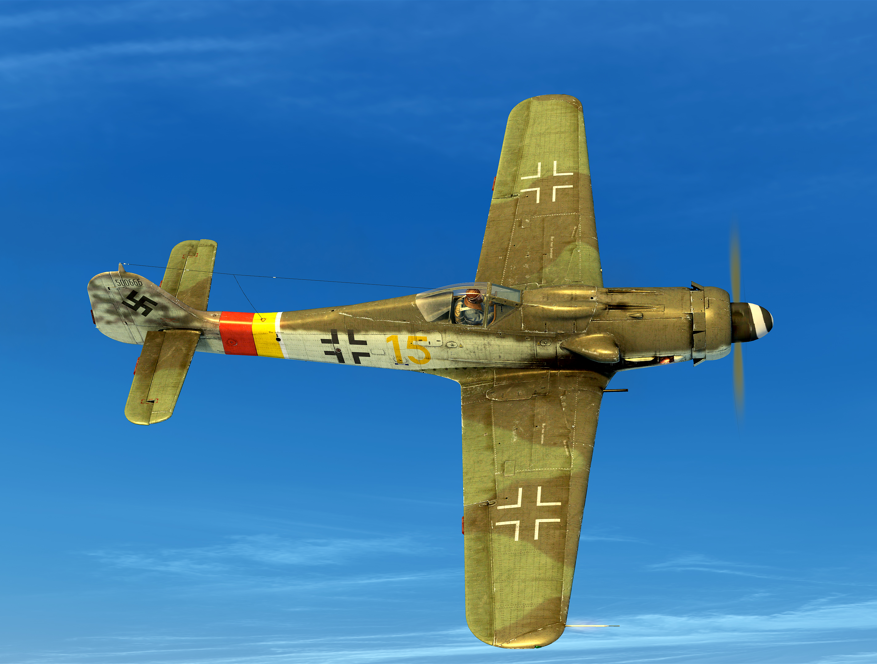 Asisbiz Focke Wulf Fw 190d9 3 Jg301 Yellow 15 Wnr 500666 Graphic