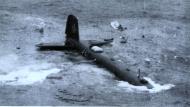 Asisbiz Focke Wulf Fw 200C Condor ditches in the Atlantic after attacking a convoy 01