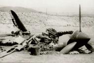 Asisbiz Curtiss Hawk 81A AVG Flying Tigers aircraft destroyed during Japanese air raid 05