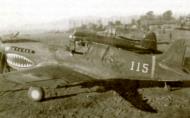 Asisbiz Curtiss P 40K Warhawk 23FG3PS White 115 Lt Marvin Lubner at China 1942 01