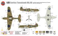 Asisbiz Curtiss Tomahawk IIB RAF 73Sqn AK490 Wykeham Barnes Egypt 1941 Airfix 0A