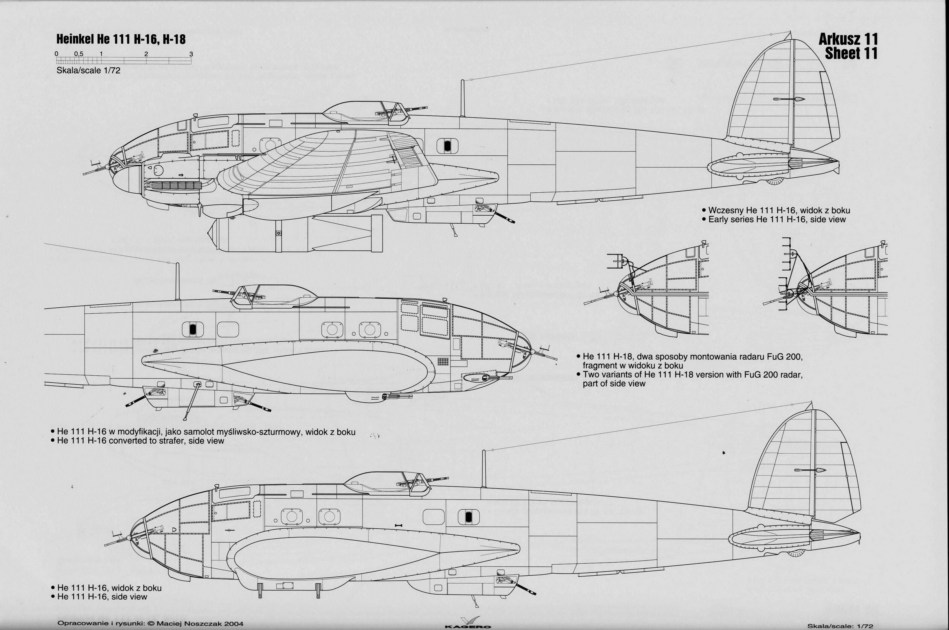 heinkel he 111 layout