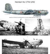 Asisbiz Heinkel He 177A5 5.KG100 6N+DN WNr 550131 at Aalborg Denmark Oct 1944 01