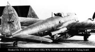 Asisbiz Heinkel He 111H 2.KG53 A1+HK WNr 161600 loaded with a V1 flyiing bomb 01