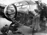 Asisbiz Heinkel He 111P 4.KG55 shot down by Spitfire Sgt Wall 602Sqn Bracklesham Bay 01