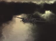 Asisbiz IL2 MH He 219A Nachtjager patrolling over storm clouds 02