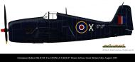 Asisbiz Fleet Air Arm 892NAS Grumman Hellcat II KD127 Drem Airbase Great Britain May August 1945 0A