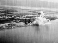 Asisbiz Fleet Air Arm air attack on Japanese base at Sigli Sumatra 18th Sep 1944 IWM A25783