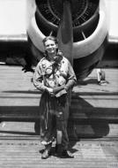 Asisbiz Aircrew RN FAA 804NAS K6C SubLt Joseph Eric Jackson aboard HMS Khedive Far East Apr 1945 IWM A28742