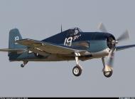 Asisbiz Airworthy warbird Gumman F6F Hellcat BuNo 80141 G BTCC showing VF 6 White 19 Alexander Vraciu markings 16