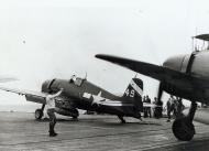 Asisbiz Grumman F6F 5 Hellcat VF 6 White 49 about to be catapulted from USS Suwannee 20th April 1945 01