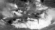 Asisbiz Grumman F6F-5 Hellcat VF-94 White 23 ruptured fuel tank CV-16 ...