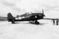 Asisbiz Grumman F6F 5N Hellcat VMFN 541 White FN59 with night radar at Peleliu 1944 01