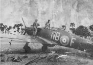Asisbiz Hurricane I IAF 1Sqn NBF named Dolly AG291 Arakkonam India Dec 1942 01