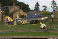 Asisbiz Airworthy Warbird Hawker Hurricane IIc RN 800NAS 7L Z7015 registered G BKTH 03