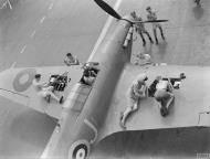 Asisbiz Fleet Air Arm Sea Hurricane J aboard HMS Indomitable IWM A11164